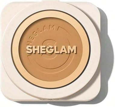SHEGLAM SKin-Focus Full Coverage Powder Foundation Oil-Control Lightweight Face Pressed Powder Makeup-Almond on Amazon.ae - Price Tracker