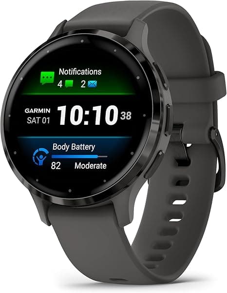Garmin Amoled Smart Watch Venu 3S | Advanced Health and Fitness Features with Upto 10 Days of Battery Life, Voice Functionality, Music Storage| Touchscreen Watch with Built-in Sports Apps on Amazon.ae - Price Tracker