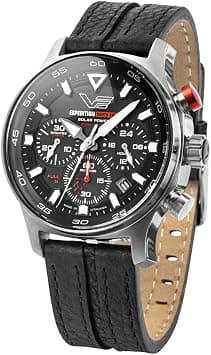 Vostok Europe Expedition South Pole Men's Watch Solar Chronograph with Leather Strap 20 ATM Date 592A761 on Amazon.sa - Price Tracker