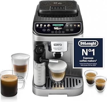De'Longhi Magnifica Evo Next Bean To Cup Coffee Machine ECAM310.80.SB - 1.9L Water Container, 13 Coffee And Milk Drinks, Intuitive Control Panel With 6 Coloured, Soft-Touch Buttons, 15 Bar Pressure - Amazon.ae Price Tracker