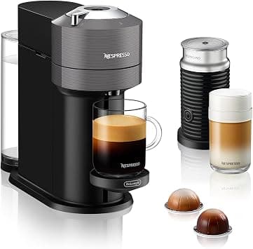 Nespresso Vertuo Next with Aeroccino, by Magimix - Dark Grey, 11711-3 Months of Coffee and an Aeroccino - Amazon.ae Price Tracker