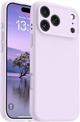 OTOFLY Magnetic for iPhone 17 Pro Max Case,Compatible with Magsafe,Classic Liquid Silicone Mobile Phone Case,Integrated Camera Control Button,Anti-Scratch Microfiber Lining,Cloud Mauve - Best Deal Finder