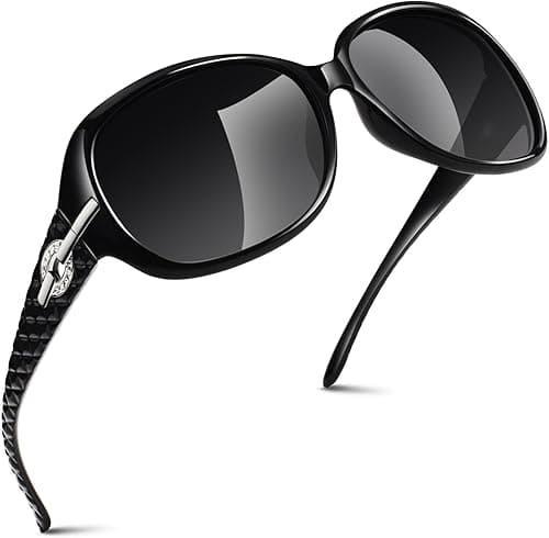 Polarized Sunglasses for Women Oversized Sun Glasses Fashion Shades SUNIER S85 on Amazon.ae - Price Tracker