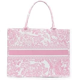 FENGJINRUHUA Fashion Luxury Tote Bag Cotton Linen Handbag Large Capacity Jacquard Retro Exquisite - Amazon.ae Price Tracker