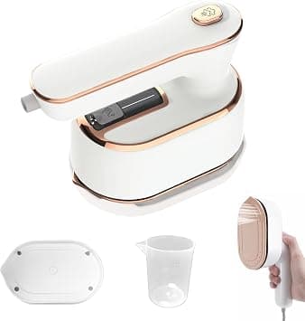 Steam Iron, Portable Travel Steamer, Portable Steamer for Clothes, 180° Rotatable, 2-in-1 Steam Iron, for Bedroom, Hand Wash on Amazon.ae - Price Tracker