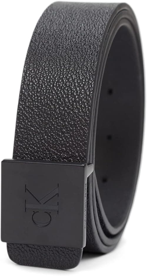 Calvin Klein Men's Logo Plaque Jeans Belt Belt on Amazon.ae - Price Tracker