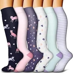 Compression Socks for Men and Women Compression Stocking Best Support for Athletic Travel - متتبع أسعار Amazon.sa
