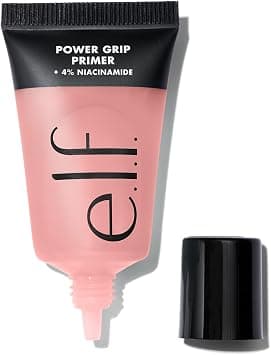 e.l.f. cosmetics Power Grip Primer + 4% Niacinamide Mini 0.5 fl oz Clear - Transparent - Best Deal Finder