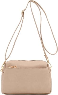 FashionPuzzle Triple Zip Small Crossbody Bag - Best Deal Finder