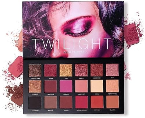 UCANBE 18 Colors Eyeshadow Palette Makeup Eye Shadow Pallet Matte Shimmer Velvet Texture Pigmented Shadow Powder Cosmetics (02#) on Amazon.ae - Price Tracker