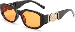 FEISEDY Small Square Sunglasses for Men Women Vintage Trendy Irregular Sunglasses B2322 - Best Deal Finder