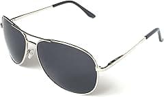 J+S Premium Military Style Classic Aviator Sunglasses, Polarized, 100% UV protection for Men Women - Amazon.ae Price Tracker