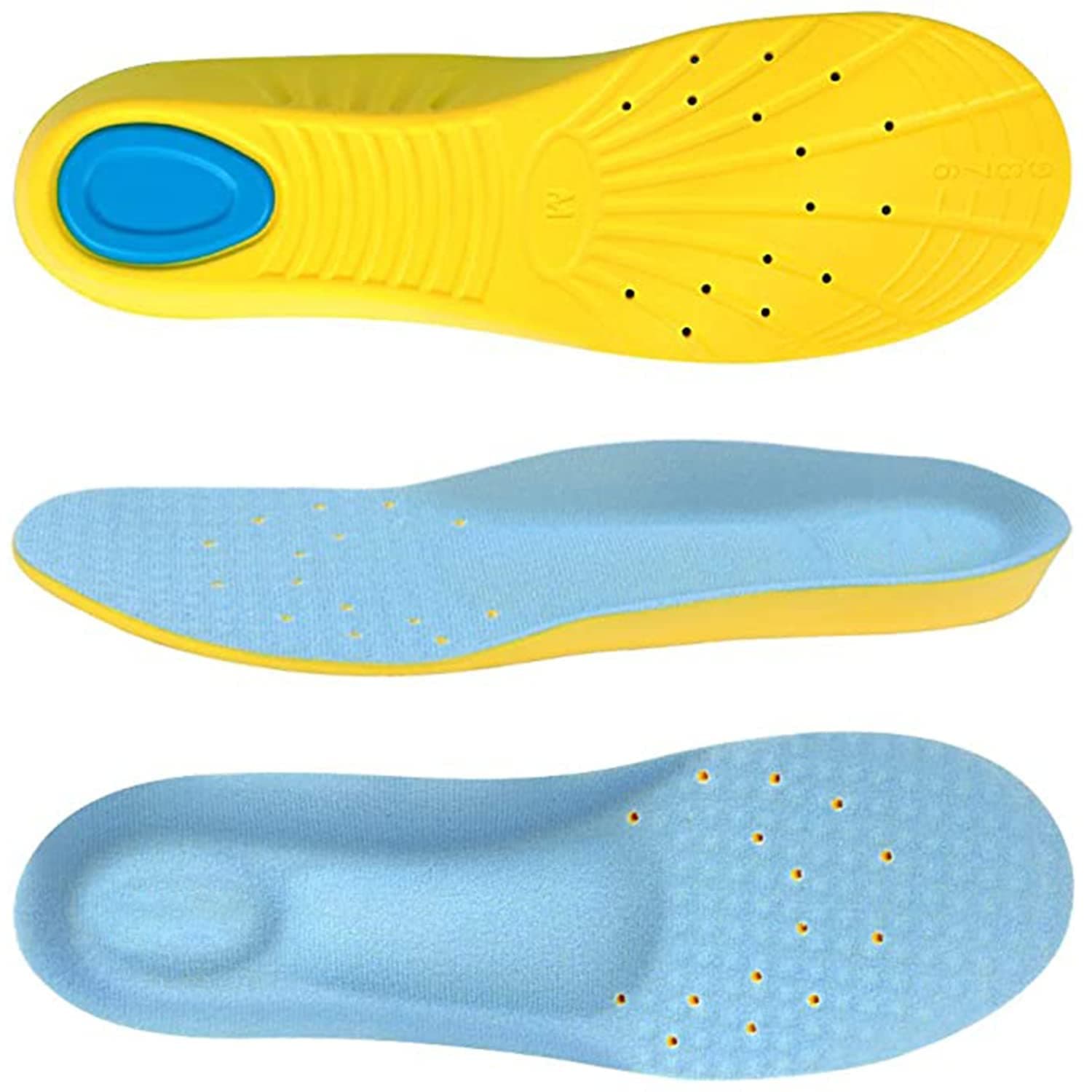Memory Foam Insoles, PU Sport Insoles, Comfortable Breathable, Shock Absorption Arch Support Insoles on Amazon.ae - Price Tracker