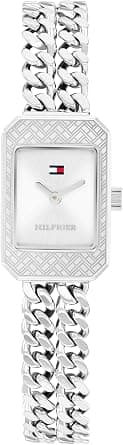 Tommy Hilfiger Women's 2-Hand Quartz Watch - Double Chain Bracelet - Modern, Stylish Timepiece - Gift for Her 16mm on Amazon.ae - Price Tracker