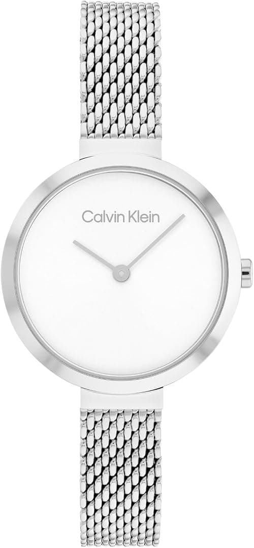 Calvin Klein MINIMALISTIC T BAR 28MM MESH Women Watch, Analog on Amazon - Best Deal Finder