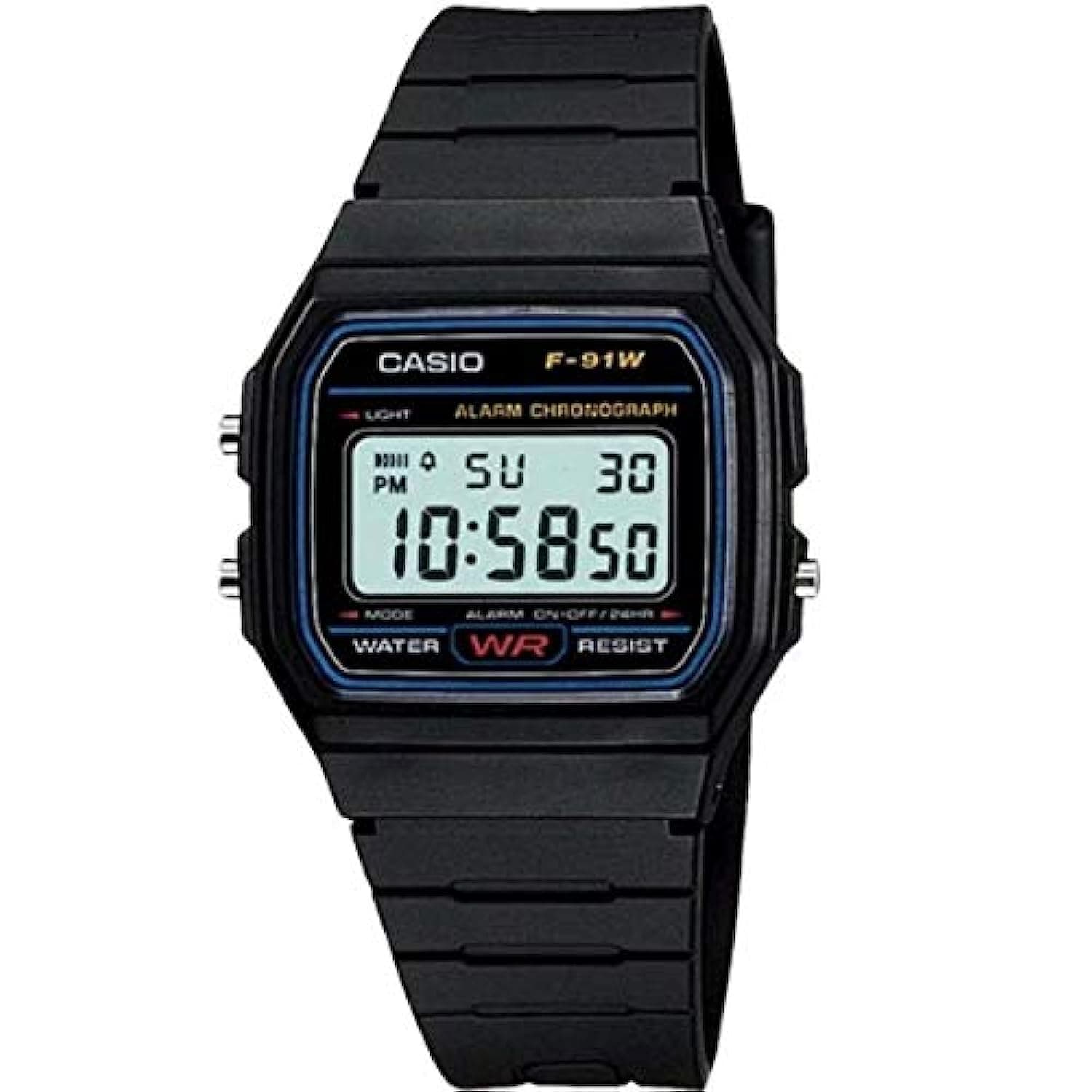 Casio Watch for Men - Digital Resin Band - F-91W-1HDG on Amazon.ae - Price Tracker