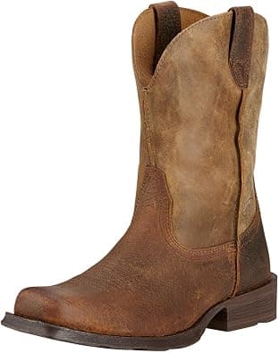 Ariat Rambler Western Boot – Men’s Leather, Square Toe, Western Boots, One size on Amazon.ae - Price Tracker