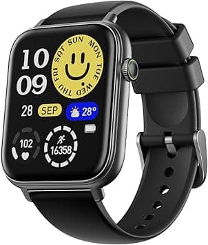 Oraimo Watch 6N Smart Watch, 1.83" HD Touch Screen, AI Watch Faces, Heart Rate & SpO2 Monitor, 7-Day Battery, IP68 Waterproof, 100 Workout Modes, Wireless HD Calling, Anti-Scratch Glass, IOS & Android - Amazon.ae Price Tracker