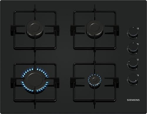 Siemens iQ300 60 cm Gas Hob with 4 Powerful Burners, German Engineering Hob, Espresso Cross Support, and Premium Steel Pan Supports, Model EO6C6PP30 على Amazon.ae - متتبع الأسعار