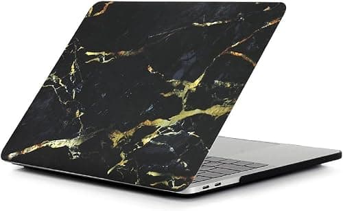 Hard Shell Case Cover Compatible with MacBook Pro 13-Inch 2023,2022,2021, 2020-2016 M2 M1 A2338/A2251/A2289/A2159/A1989/A1708/A1706 with/Without Touch Bar, Black Gold Marble on Amazon.ae - Price Tracker
