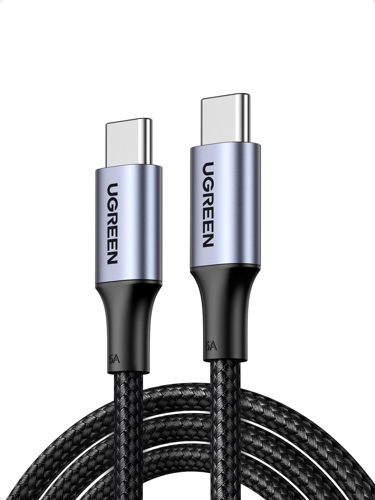 UGREEN USB C Cable 2M, Braided 100W Power Delivery PD Super Fast Charge Cable USB C to Type-C for iPhone 15/16/17 pro max, iPad mini 7, MacBook Pro, iPad, Samsung S25 Ultra/S24/23/, Huawei P70 on Amazon.ae - Price Tracker