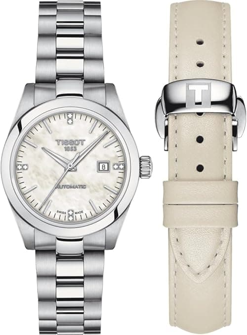 Tissot womens T-My Lady Stainless Steel Dress Watch White T1320071111600 on Amazon.ae - Price Tracker
