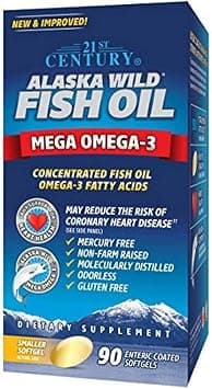 21st Century Alaska Wild Fish Oil Enteric Coated, 90 Softgels - Best Deal Finder