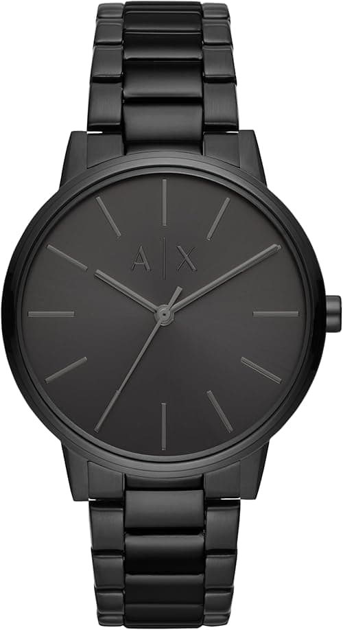 Armani Exchange Men's Three-Hand Stainless Steel Watch on Amazon.ae - Price Tracker
