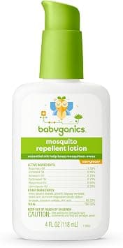 Babyganics Mosquito Repellent Lotion, Made with Plant and Essential Oils, Non-Greasy, 4oz - Amazon.ae Price Tracker
