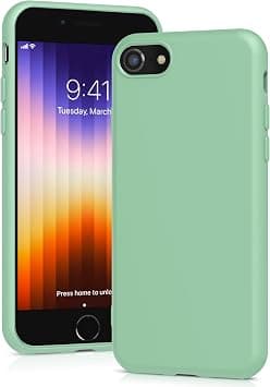 YATWIN Silicone Case for iPhone SE 2020/2022, iPhone 8/7, Soft-Touch, Shockproof, DustProof, Antiskid Apple Phone Cover for iPhone SE 2nd 3rd Generation - Light Cyan on Amazon.ae - Price Tracker