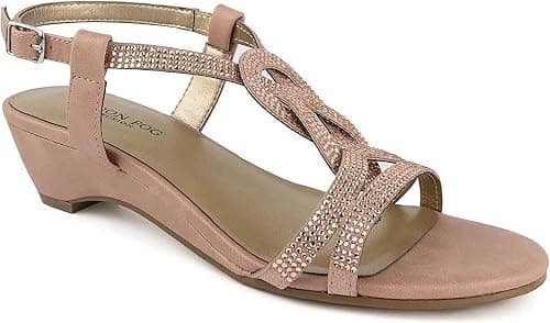LONDON FOG Women's Meadow Wedge Sandals on Amazon.ae - Price Tracker