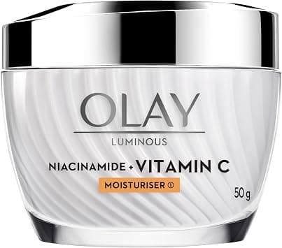 Olay Luminous Niacinamide + Vitamin C Face Cream Moisturizer 50G, 50 g (Pack of 1) - Best Deal Finder
