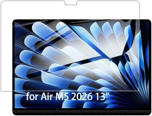 Kepuch Screen Protector Compatible for MacBook Air M5 2026 13" - Tempered Glass 2 Pack - Transparent على Amazon.ae - متتبع الأسعار