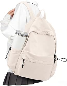 VECAVE Lightweight Casual Laptop Backpack Purse for Women,Travel Backpack with laptop compartment - Best Deal Finder