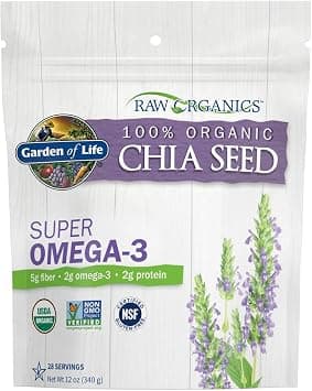 Garden Of Life - Super Omega-3 Organic Chia Seed 12 Oz. - Best Deal Finder