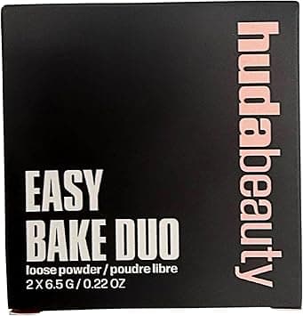 Huda Beauty Easy Bake Duo Loose Powder - Cherry Peach - 2x6.5g on Amazon.ae - Price Tracker