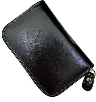 Wallet Genuine Leather Purse For Men Zipper Coin Card Holder First Layer Cowhide Oil Wax Leather Mini Clutch Bag Card Wallets For Women, (Color : Hortel�) on Amazon.ae - Price Tracker
