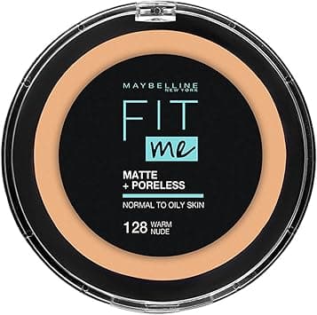 Maybelline New York Fit Me Matte and Poreless Powder, 128 Warm Nude, 12 gm on Amazon.ae - Price Tracker