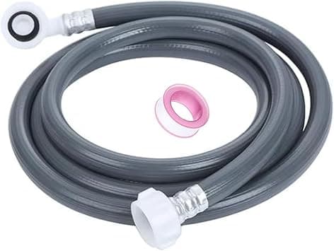 Universal Washing Machine and Dishwasher Inlet Hose - Cold & Hot Water Fill Pipe with Flexible 90-Degree Bend, Explosion-Proof Long Lasting Inlet pipe خرطوم مدخل الغسالة وغسالة الصحون (3M) - Amazon.ae Price Tracker