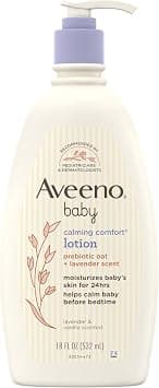 Aveeno Baby Calming Comfort Lotion, Lavender And Vanilla, 532Ml on Amazon.ae - Price Tracker