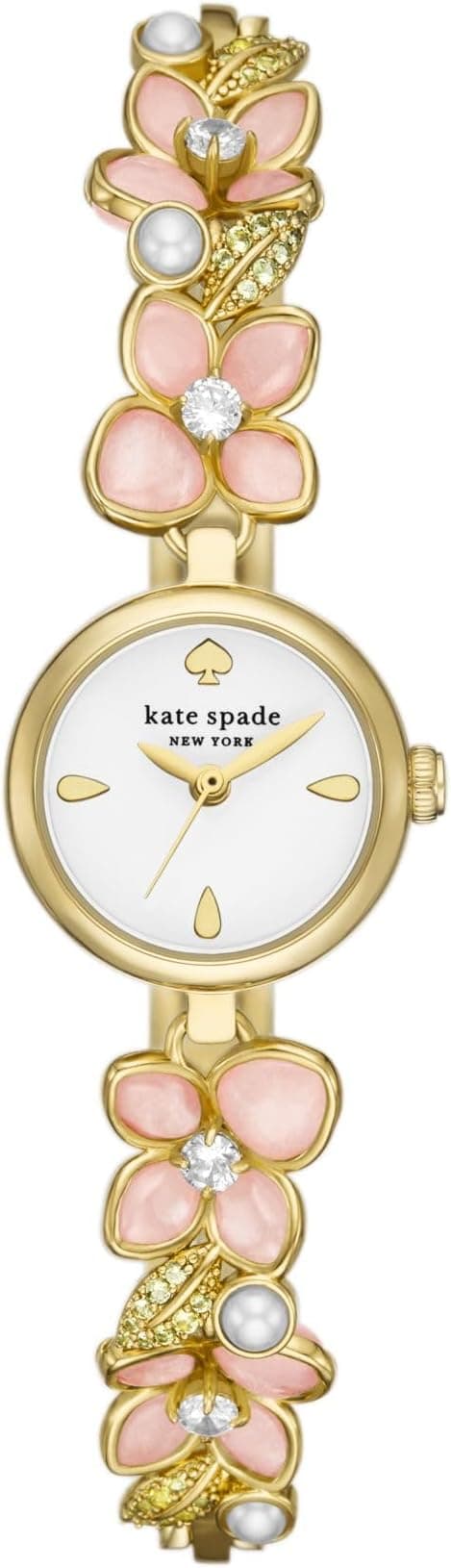 kate spade new york Women's Monroe Three-Hand Gold-Tone Stainless Steel Watch (Model: KSW1866), Gold on Amazon.ae - Price Tracker