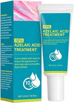 10% Azelaic Acid Cream - Helps with excess sebum, pale skin tone, redness and uneven skin texture. Suitable for dry and oily skin as well as daily skin care. (30ml) on Amazon.ae - Price Tracker