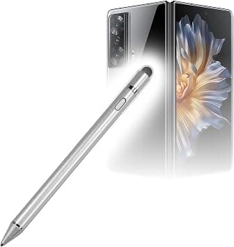 BoxWave Stylus Pen Compatible with Honor Magic V2 - AccuPoint Active Stylus, Electronic Stylus with Ultra Fine Tip - Metallic Silver على Amazon.ae - متتبع الأسعار