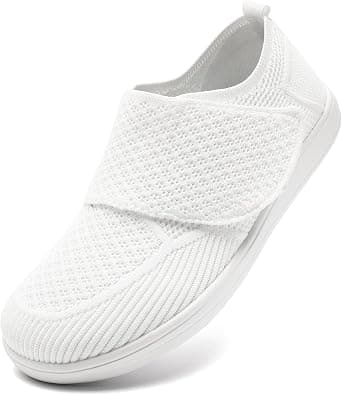 Mens Shoes Diabetic Shoes for Men Orthopedic Wide Slip On Walking Lymphedema Neuropathy Swollen Feet Barefoot Zero Drop Non Slip Footwear Comfort Breathable Lightweight Minimalist Sneakers on Amazon.ae - Price Tracker