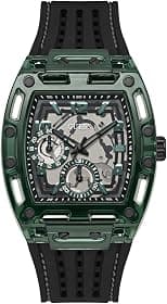Green and Black Silicone Multifunction Watch - Best Deal Finder