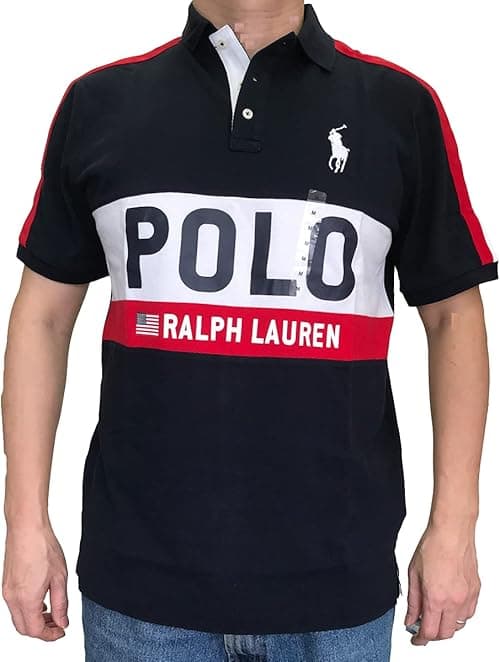 Polo Ralph Lauren Mens Classic Fit Big Colored Pony Polo Shirt on Amazon.ae - Price Tracker