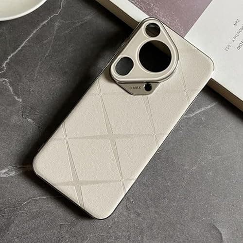 Case For Huawei Pura 70 Ultra，Huawei 70/70 Pro Stripe Of Stars And Arrows Case，Imitation Leather Cases，Ultra-Thin Simple P70 Ultra Cover (White, Ultra) on Amazon.ae - Price Tracker