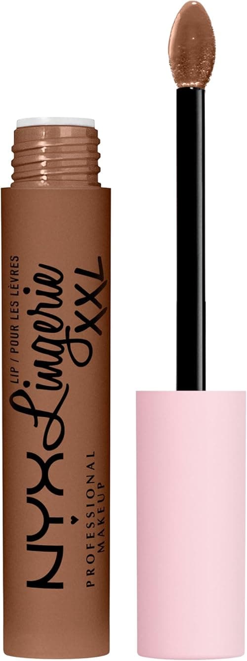 NYX PROFESSIONAL MAKEUP Lip Lingerie XXL Matte Liquid Lipstick - Hot Caramelo (Warm Caramel) on Amazon.ae - Price Tracker
