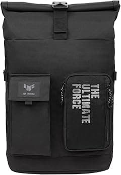 ASUS TUF Gaming VP4700 46.5 cm X 30.0 cm X13.0 cm Backpack (Black), with Roll-Up Design, Reflective Logo, Suitable for up to 46.5 cm Laptop - Amazon.ae Price Tracker