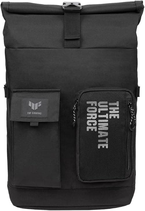 ASUS TUF Gaming VP4700 46.5 cm X 30.0 cm X13.0 cm Backpack (Black), with Roll-Up Design, Reflective Logo, Suitable for up to 46.5 cm Laptop on Amazon.ae - Price Tracker